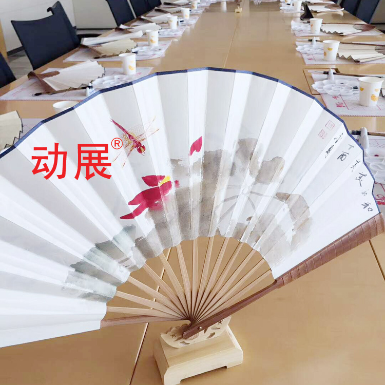 北京畫折扇DIY繪畫畫手工書畫圖片/北京畫折扇DIY繪畫畫手工書畫樣板圖 (2)