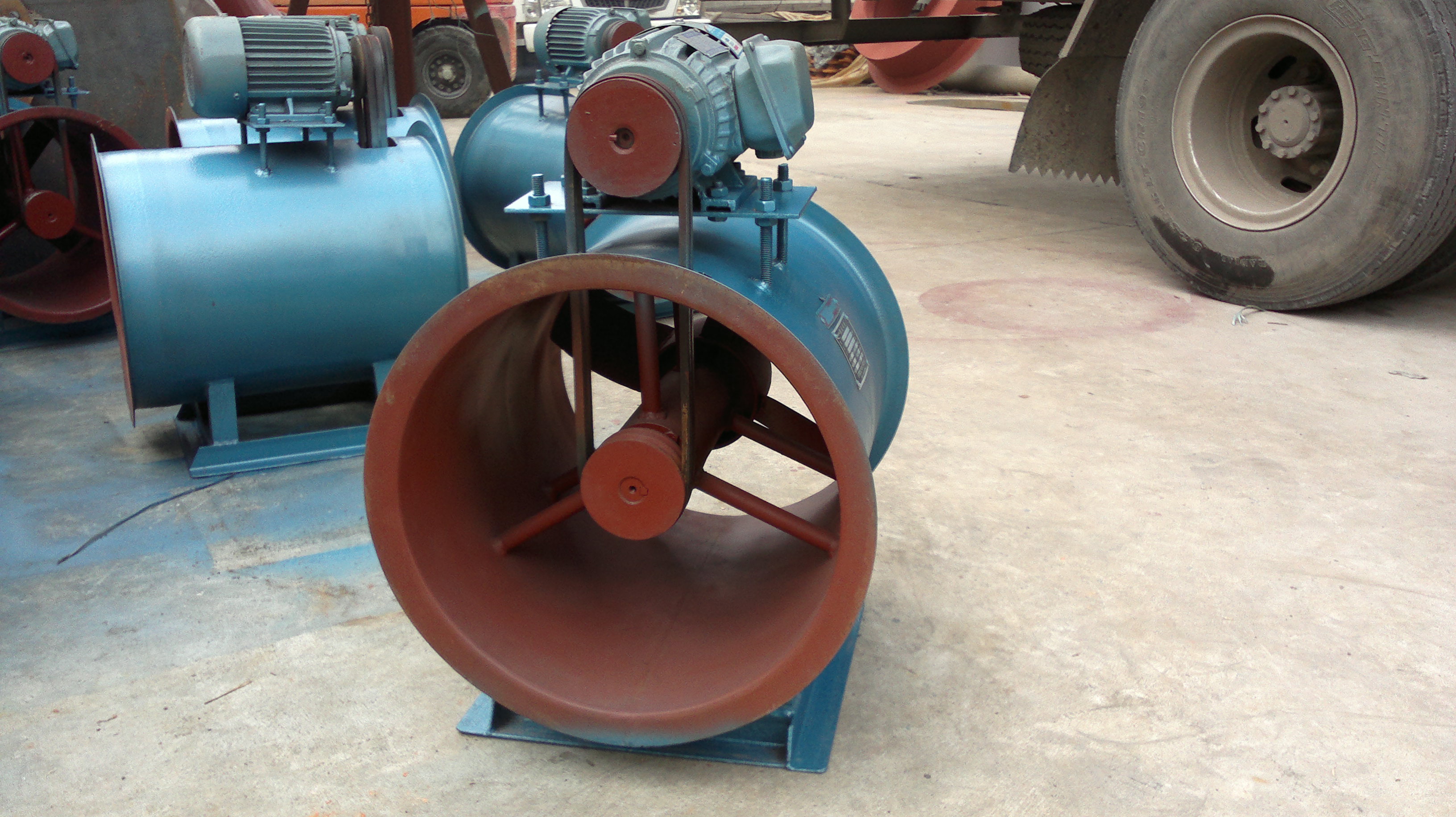 高溫軸流通風(fēng)機(jī)圖片/高溫軸流通風(fēng)機(jī)樣板圖 (2)