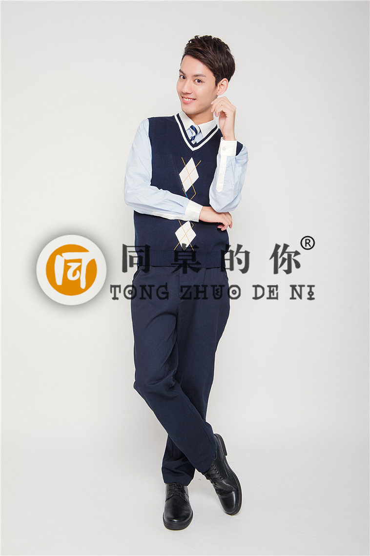 中學(xué)生校服春秋新款正裝QZ018