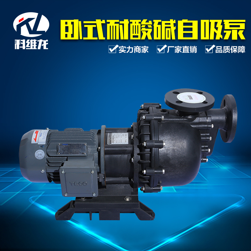 昆山化工臥式自吸式耐酸堿泵廠家