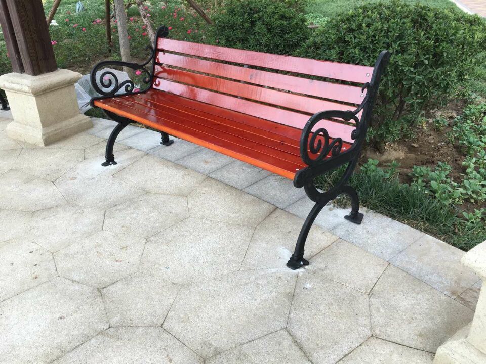 石家莊木塑公園椅，木塑園林花箱圖片/石家莊木塑公園椅，木塑園林花箱樣板圖 (1)