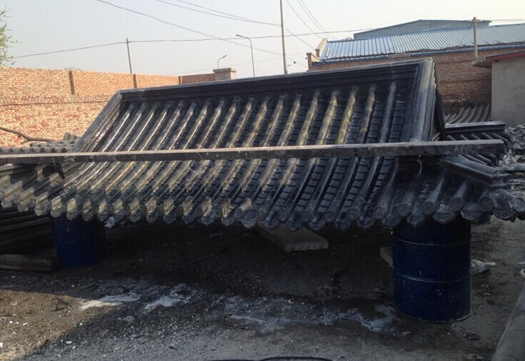 玻璃鋼仿古瓦圖片/玻璃鋼仿古瓦樣板圖 (3)