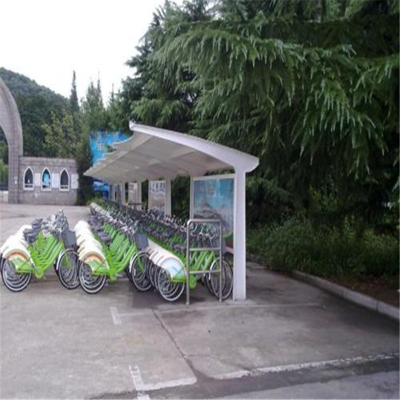 汽車充電樁雨棚 電動車充電樁雨棚圖片