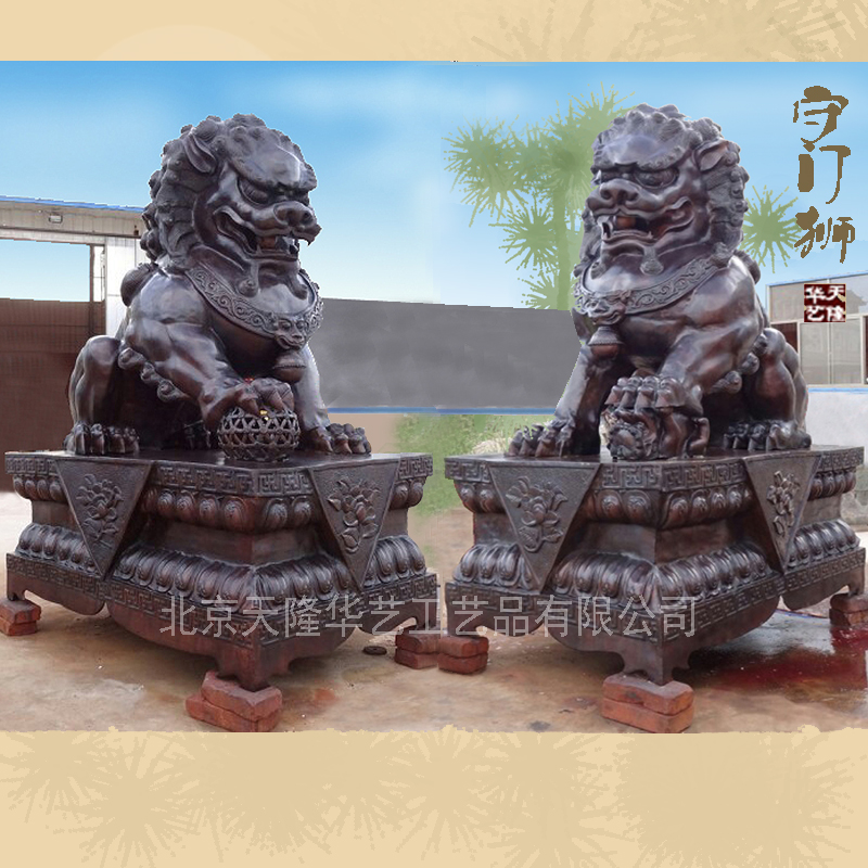 銅獅子圖片/銅獅子樣板圖 (3)