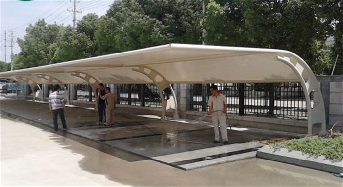 膜結(jié)構(gòu)車棚 寧波膜結(jié)構(gòu)車棚  膜結(jié)構(gòu)車棚項目 寧波意念遮陽設(shè)備歡迎廣大用戶來電咨詢洽談