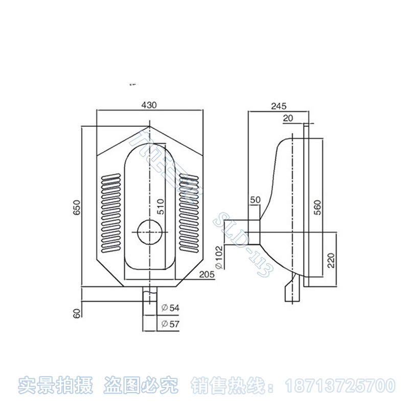 農(nóng)村廁所改造蹲便器  不銹鋼家用圖片/農(nóng)村廁所改造蹲便器  不銹鋼家用樣板圖 (3)