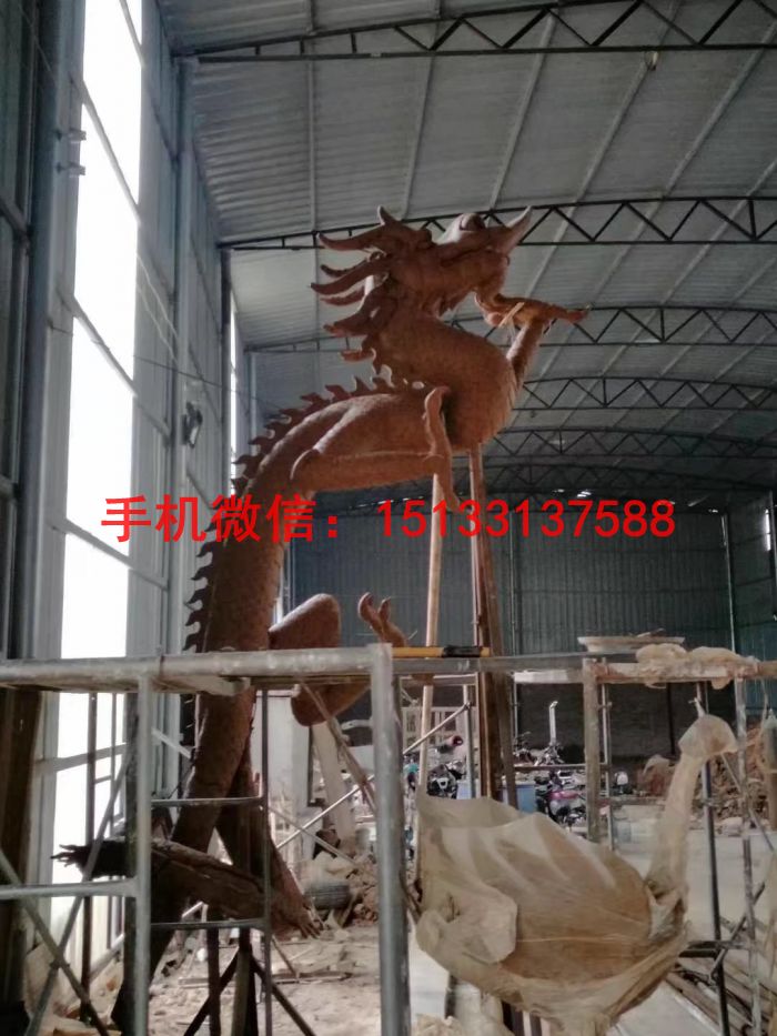 銅龍雕塑圖片/銅龍雕塑樣板圖 (2)