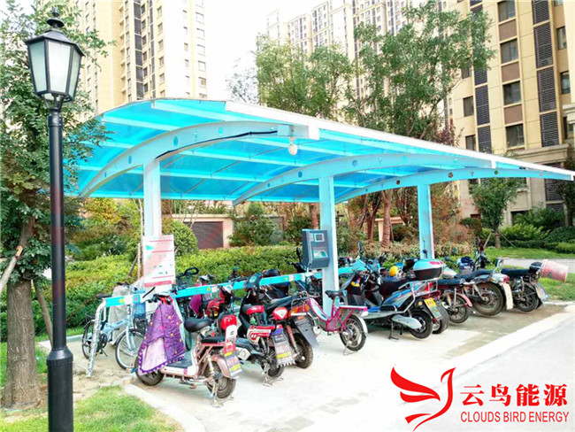 小區(qū)電動車充電站圖片/小區(qū)電動車充電站樣板圖 (1)