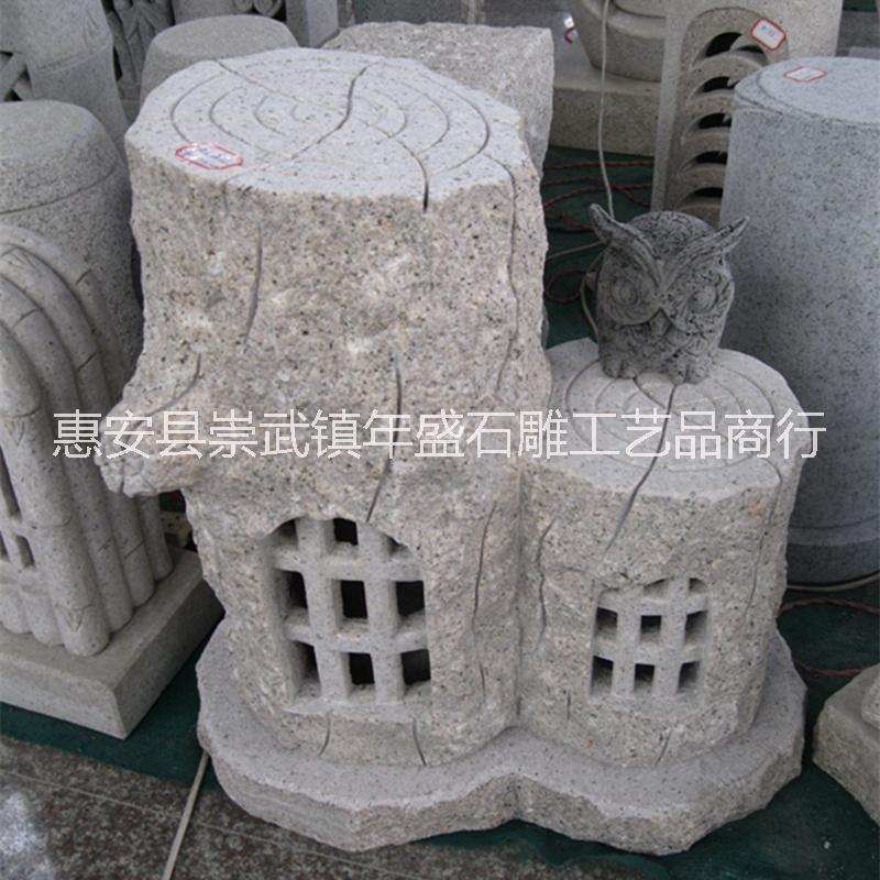 廠家直銷石雕仿古石燈青石石燈 日式宮燈園林庭院石燈籠