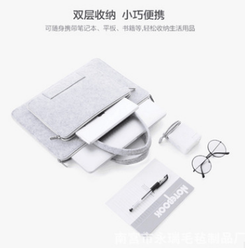 毛氈電腦包圖片/毛氈電腦包樣板圖 (2)