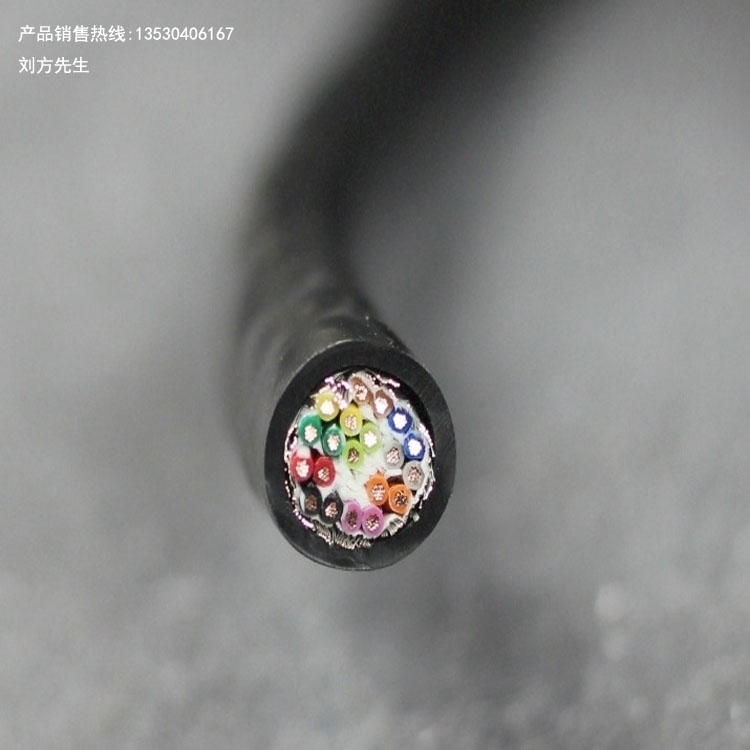 20芯柔性拖鏈電纜圖片/20芯柔性拖鏈電纜樣板圖 (2)