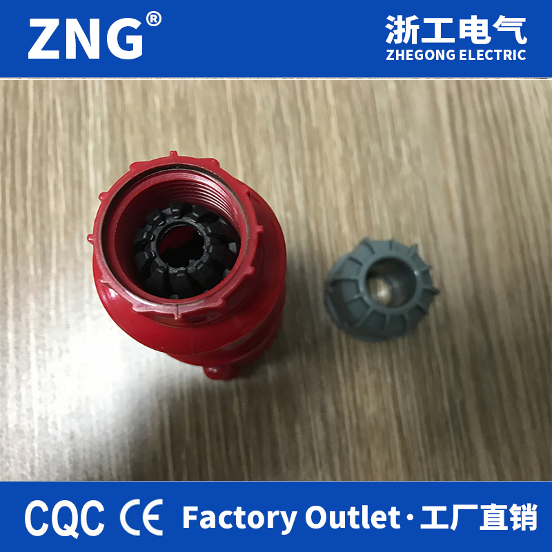 四孔16a工業(yè)連接器插座圖片/四孔16a工業(yè)連接器插座樣板圖 (3)