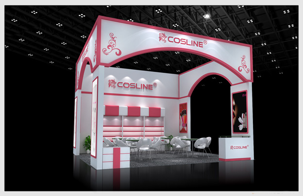 珂思萊茵美博會展臺設(shè)計搭建方案圖片/珂思萊茵美博會展臺設(shè)計搭建方案樣板圖 (2)