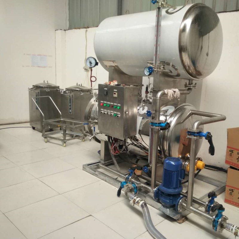 香臘魚尾滅菌鍋 不銹鋼殺菌鍋圖片