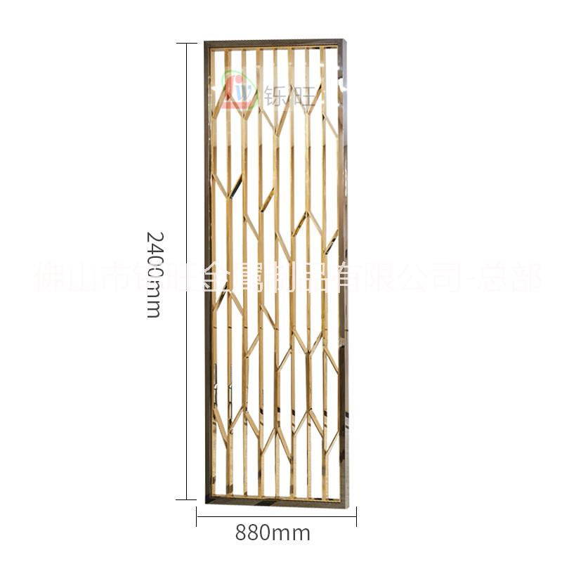 不銹鋼屏風(fēng)隔斷圖片/不銹鋼屏風(fēng)隔斷樣板圖 (3)