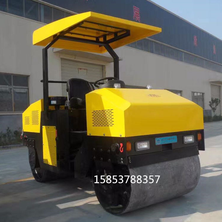 中小型雙鋼輪壓實機 三噸壓路機圖片/中小型雙鋼輪壓實機 三噸壓路機樣板圖 (2)