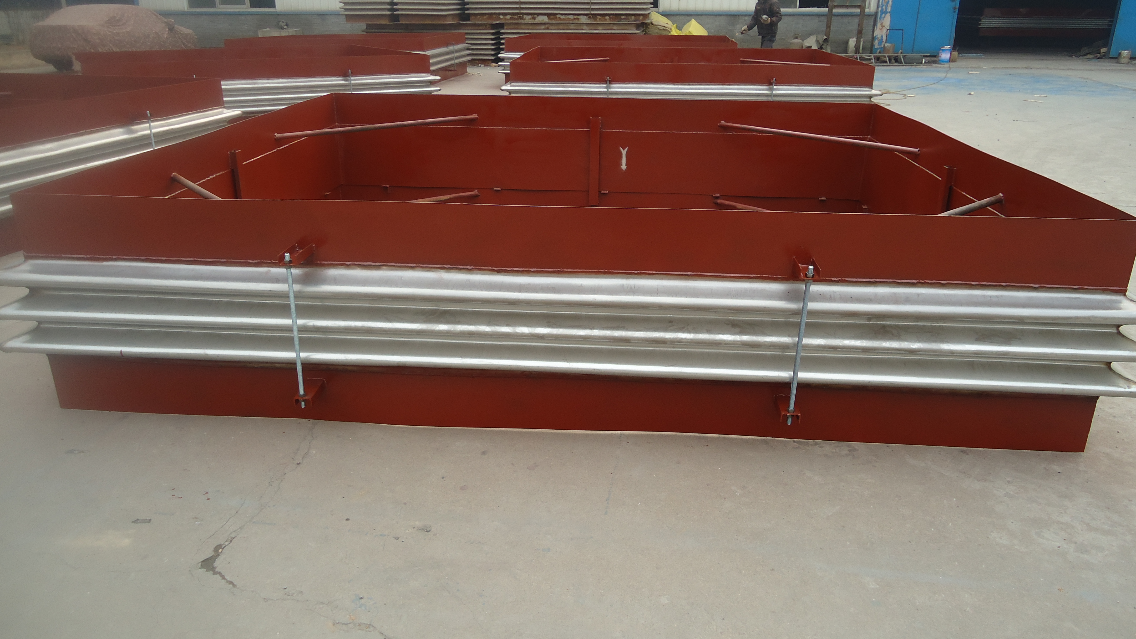 波紋補償器 矩形波紋補償器新款風機口矩形風道補償器