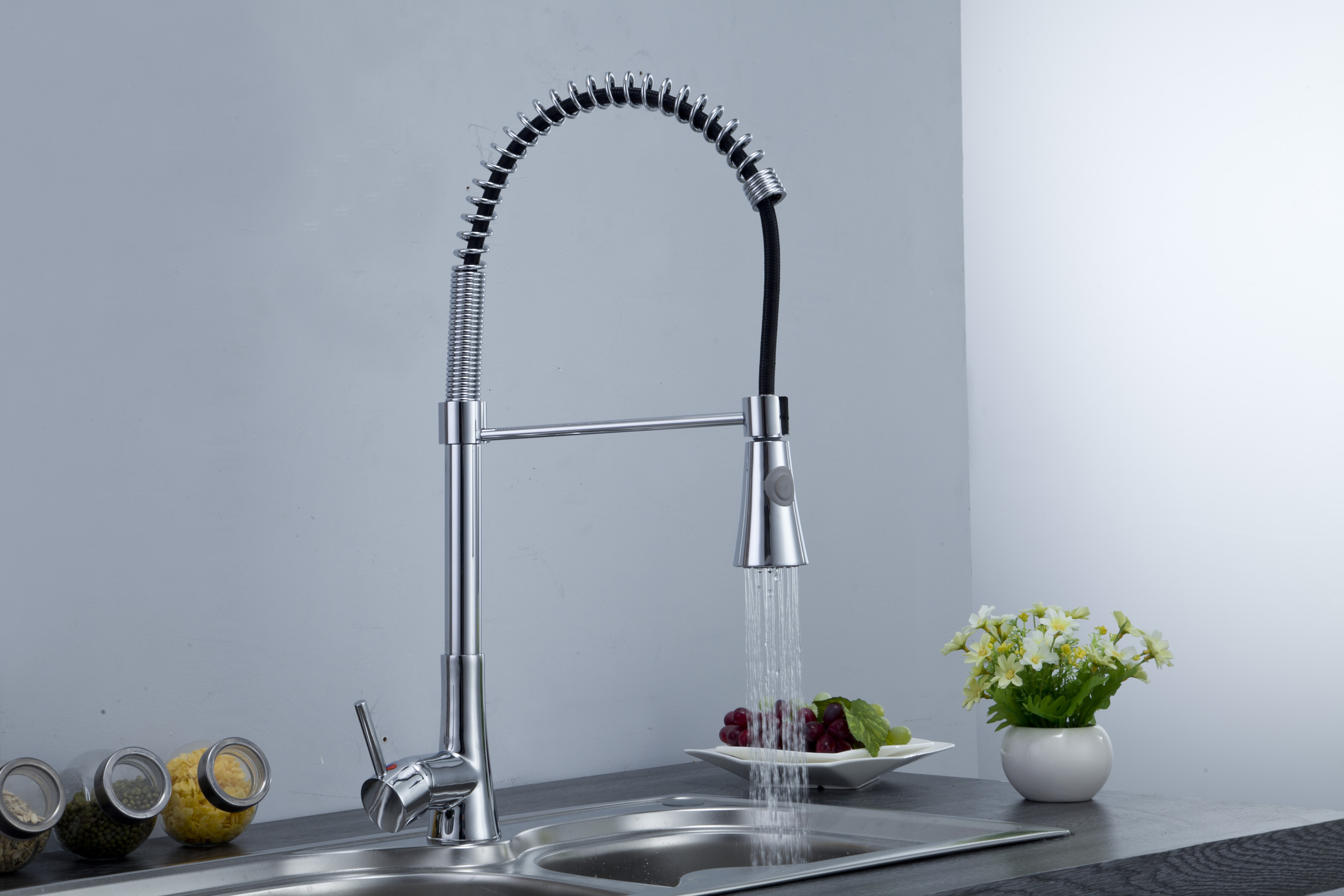 廚房彈簧水龍頭廠家直銷