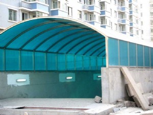 江西地下車庫坡道雨棚 贛州地下車庫坡道雨棚廠家  新余地下車庫坡道雨棚批發(fā)