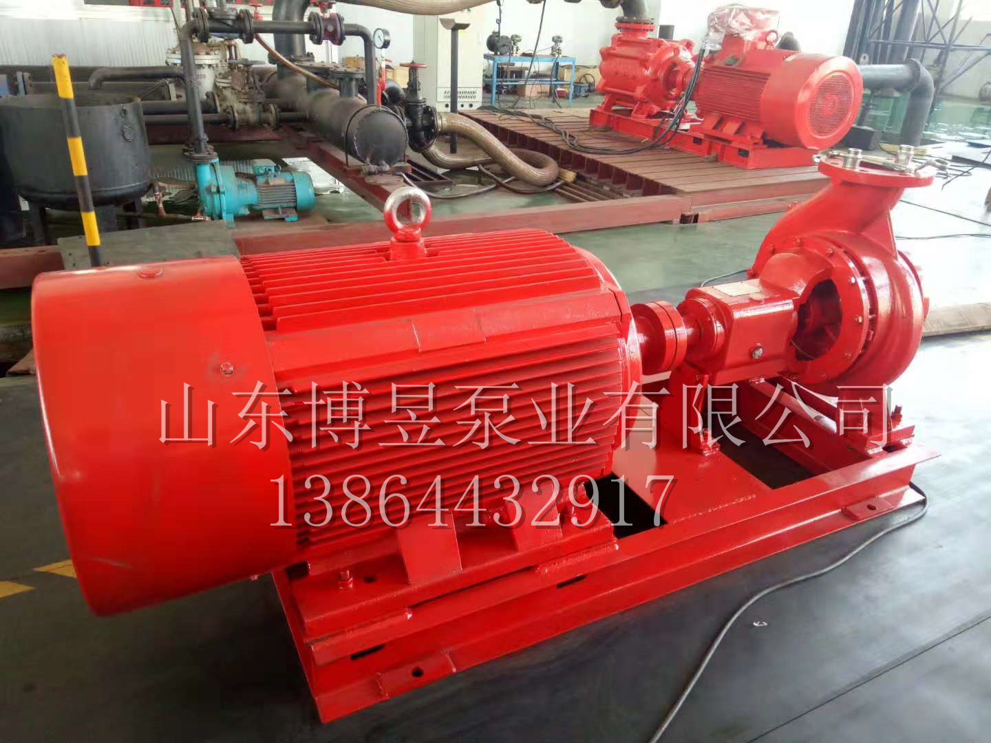 臥式單級消防泵圖片/臥式單級消防泵樣板圖 (1)