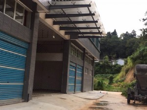 玻璃雨棚圖片/玻璃雨棚樣板圖 (3)