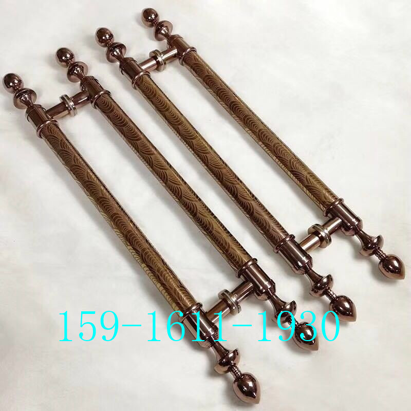 玫瑰金不銹鋼拉手圖片/玫瑰金不銹鋼拉手樣板圖 (2)