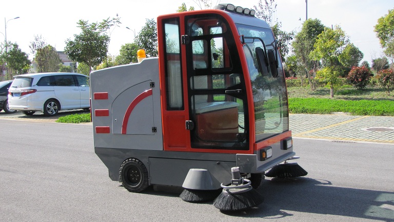 石家莊電廠水泥廠用掃地車TJ-2050全封閉