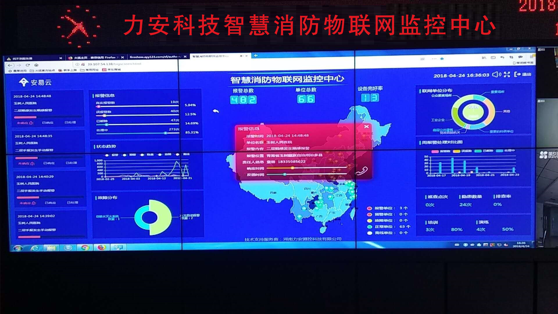 智慧消防十大知名企业就选力安科技，诚招各地区服务商图片