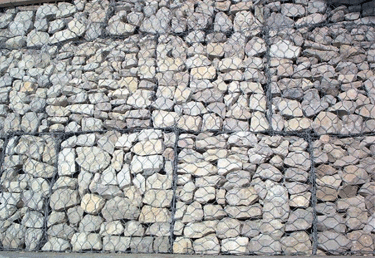 石籠網(wǎng)堤岸圖片/石籠網(wǎng)堤岸樣板圖 (1)