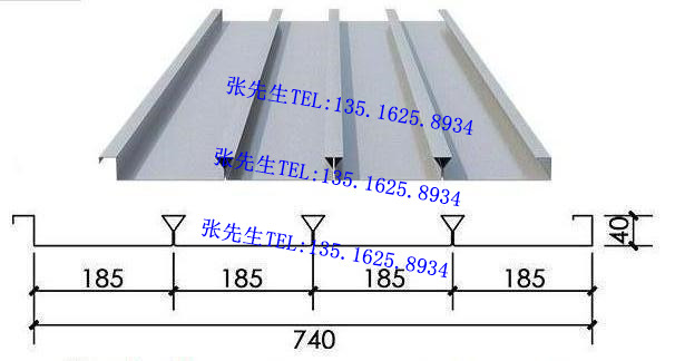 天津閉口型樓承板YXB40-18圖片/天津閉口型樓承板YXB40-18樣板圖 (2)