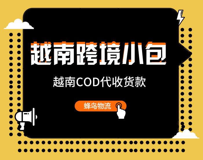 深圳寄越南電商小包COD跨境物流
