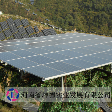 郑州光伏发电厂家坤德实业供应10kw户用光伏发电系统图片