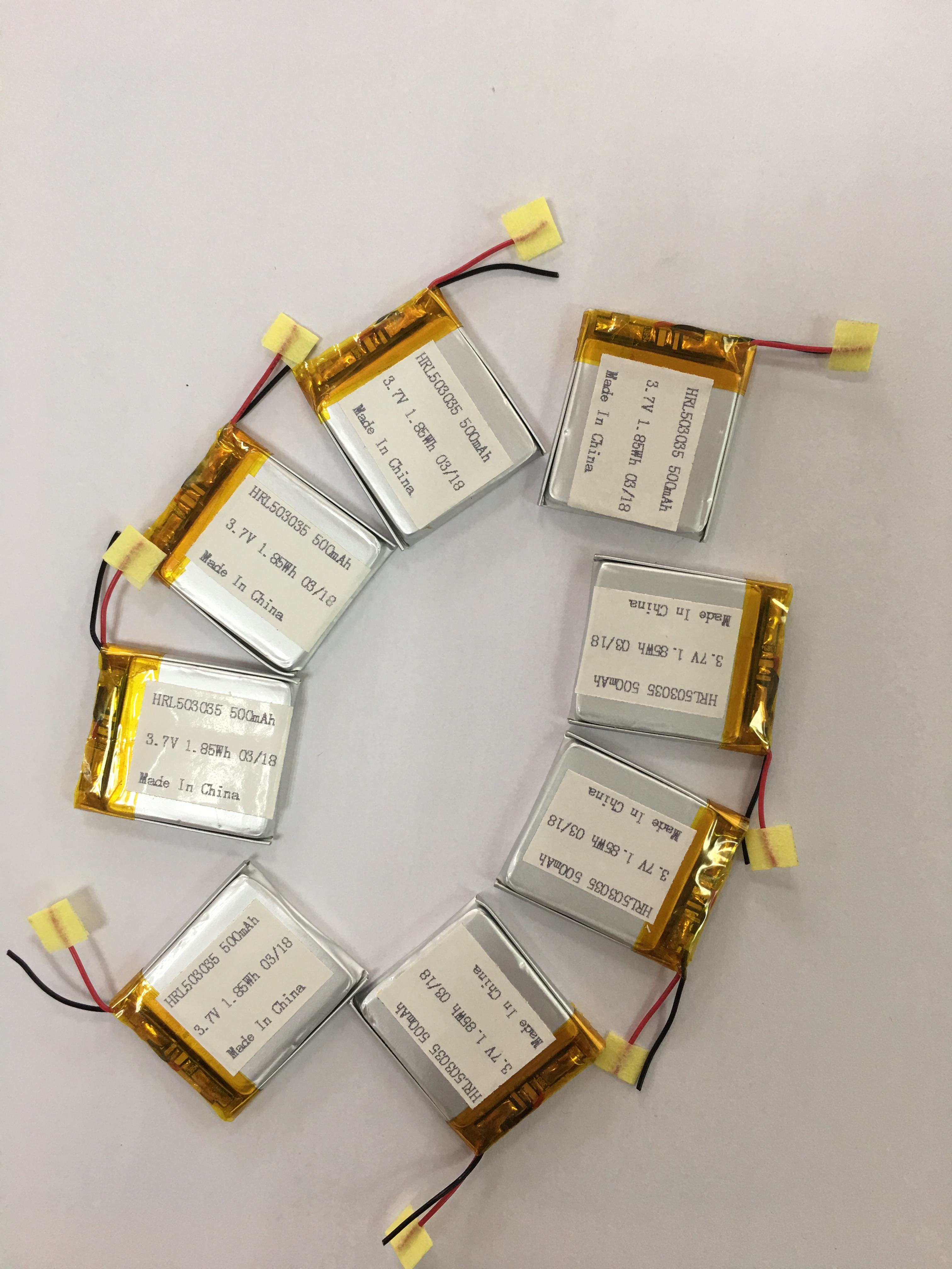 聚合物鋰電池 電芯圖片/聚合物鋰電池 電芯樣板圖 (2)