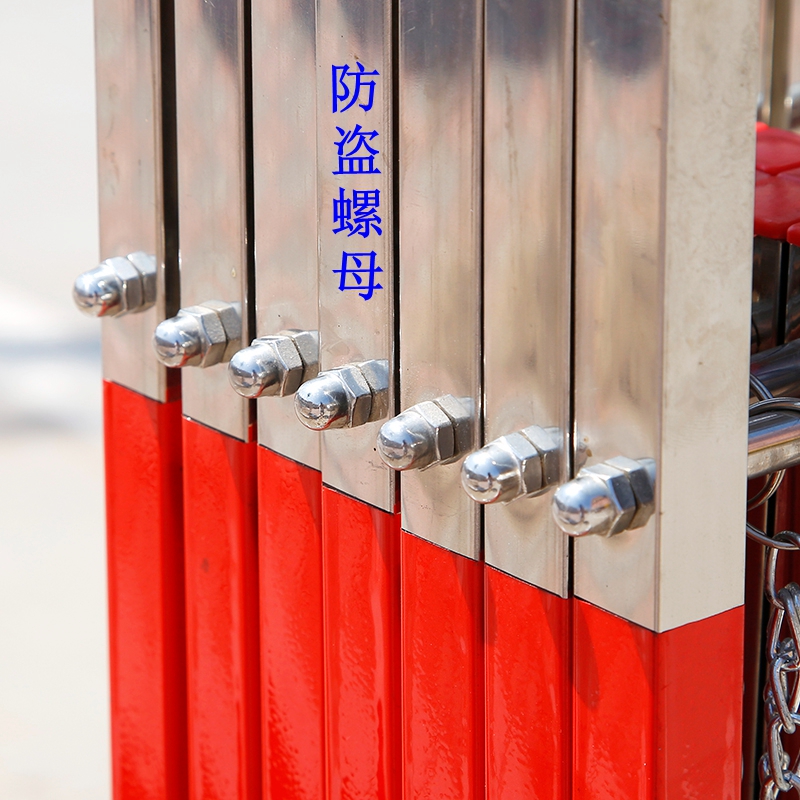 不銹鋼拱門式伸縮護欄安全圍欄圖片/不銹鋼拱門式伸縮護欄安全圍欄樣板圖 (4)