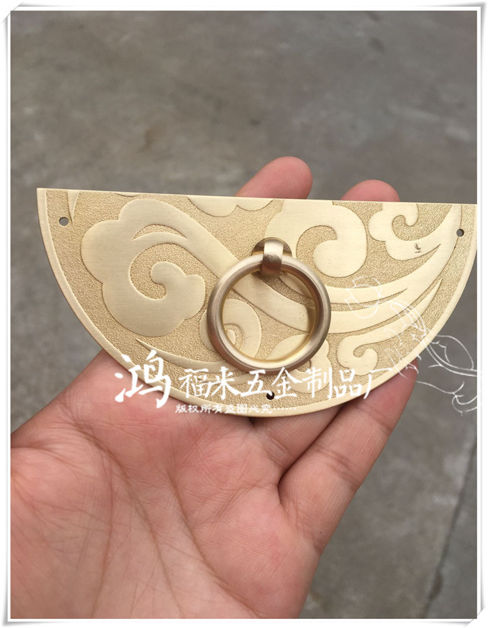 中式仿古加厚圓形拉手圖片/中式仿古加厚圓形拉手樣板圖 (3)