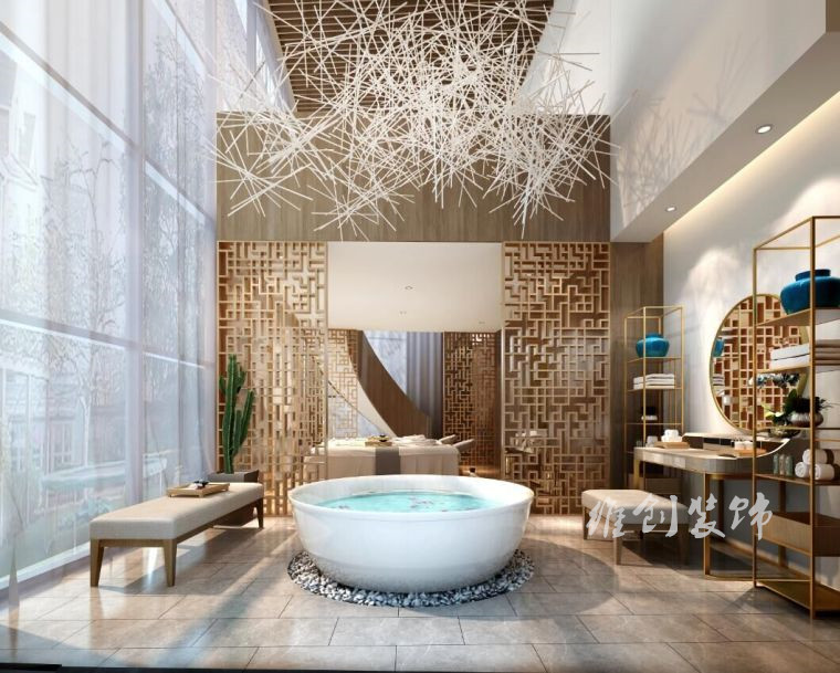 合肥美容SPA館裝修設(shè)計(jì)，新潮流 讓美麗更自信