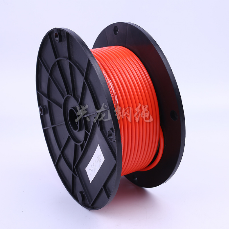 廠家加工定制    涂塑鋼絲繩 7*7 包PVC/彩色