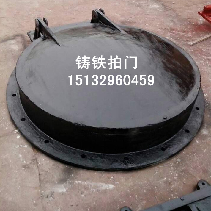 鑄鐵拍門圖片/鑄鐵拍門樣板圖 (2)
