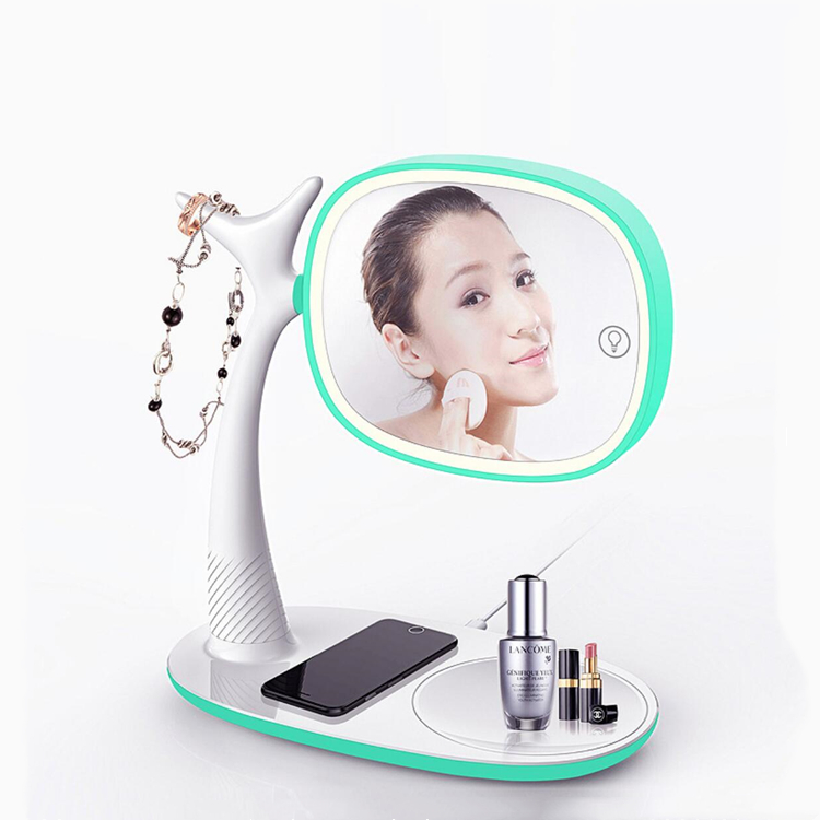 無(wú)線充電化妝鏡臺(tái)燈