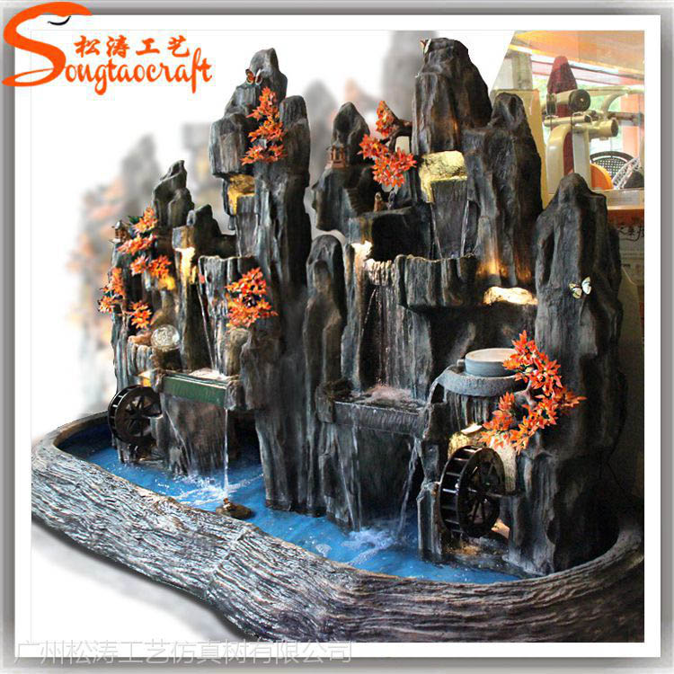 廣州假山魚池水池 仿真生態(tài)山洞 大型假山景觀工程項(xiàng)目