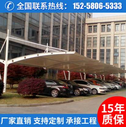 汽車停車棚圖片/汽車停車棚樣板圖 (4)