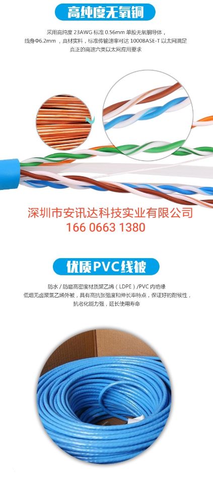 安訊 千兆AA560超六類無氧銅圖片/安訊 千兆AA560超六類無氧銅樣板圖 (2)