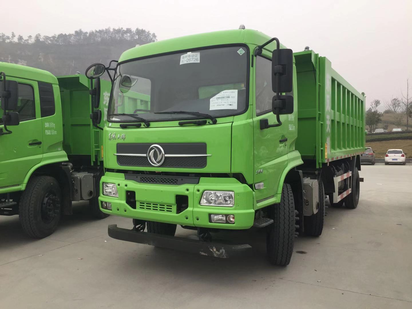 東風(fēng)天錦*后四輕量化自卸車，東風(fēng)6*2*后四輕量化自卸車