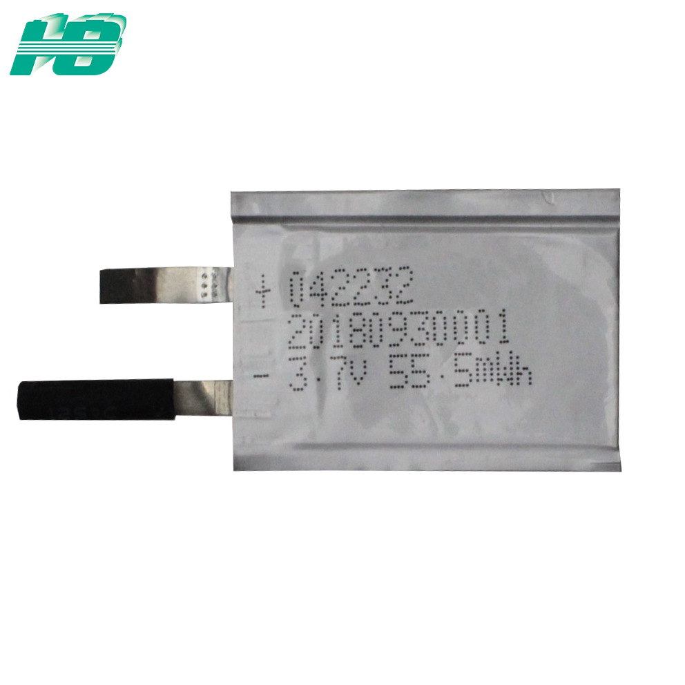 超薄鋰電池0.4mm厚04223