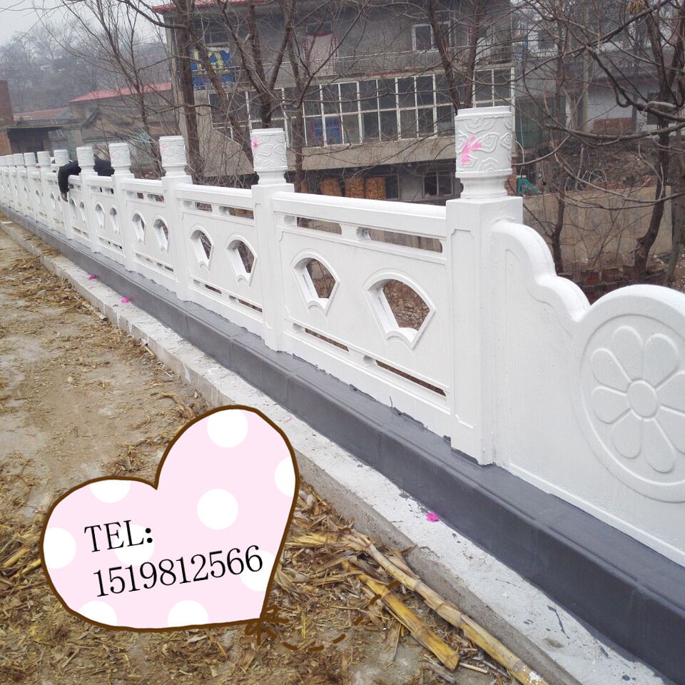 仿石扇形護(hù)欄圖片/仿石扇形護(hù)欄樣板圖 (3)