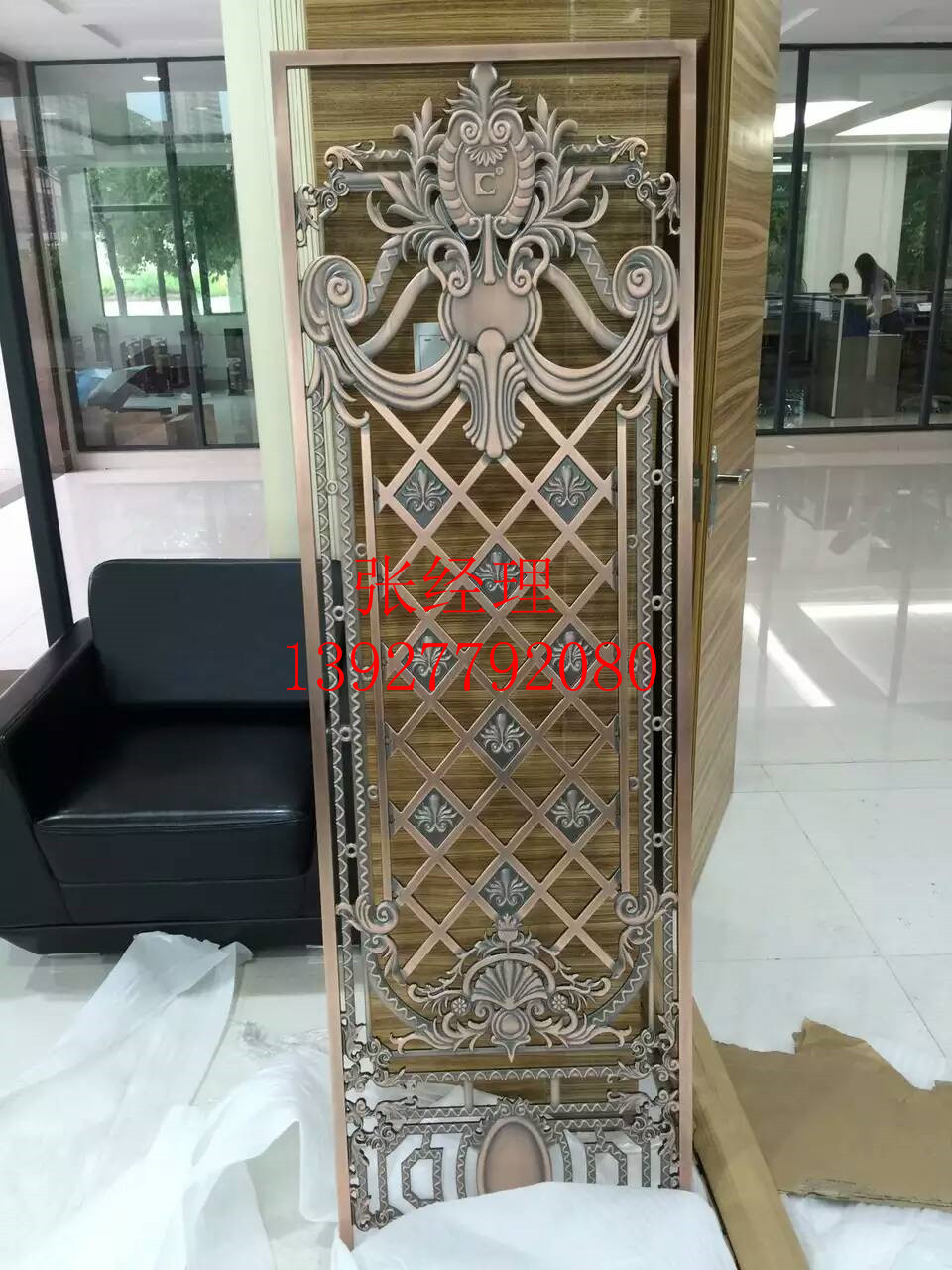 歐式不銹鋼鈦科鏤空裝飾屏風(fēng)金屬花圖片/歐式不銹鋼鈦科鏤空裝飾屏風(fēng)金屬花樣板圖 (1)