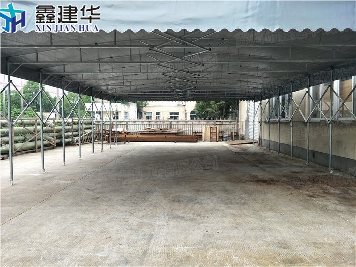 活動伸倉庫移動縮雨棚圖片/活動伸倉庫移動縮雨棚樣板圖 (2)