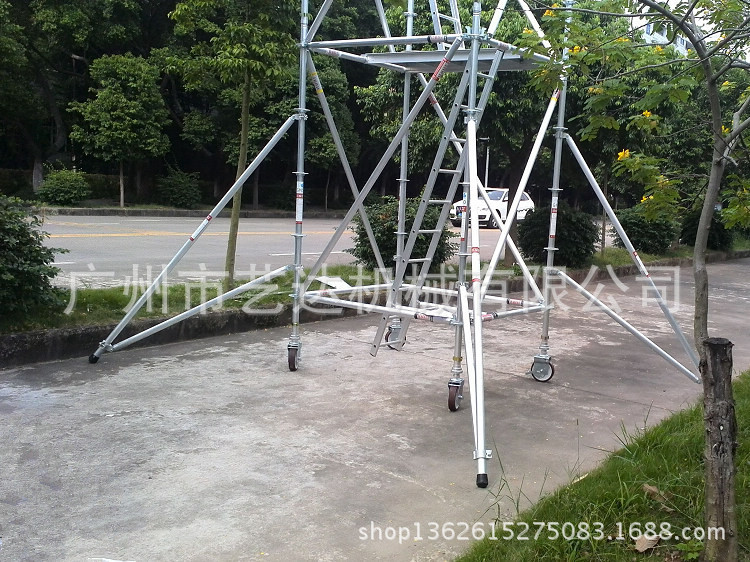 鋁合金雙寬腳手架圖片/鋁合金雙寬腳手架樣板圖 (3)