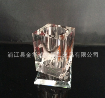旋轉(zhuǎn)水晶筆筒圖片/旋轉(zhuǎn)水晶筆筒樣板圖 (2)