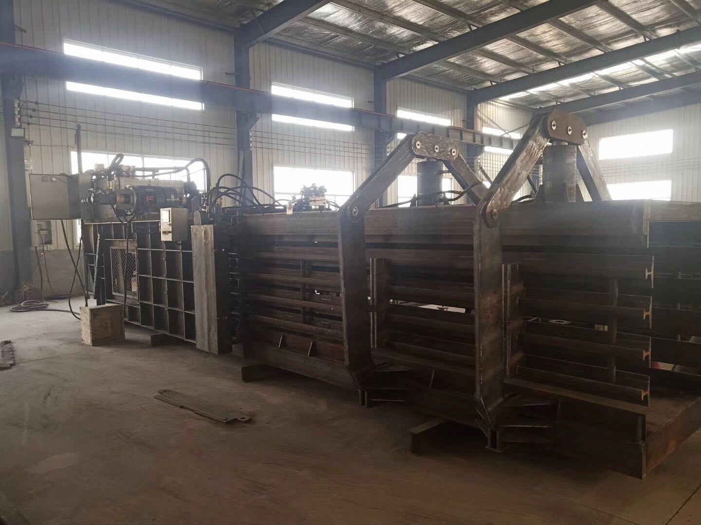 1250-D大型全自動廢紙打包機(jī)